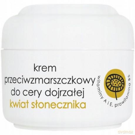 Ziaja Krem Przeciwzmarszczkowy Kwiat Słonecznika 50ml [KOSMETYKI]