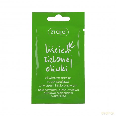 Ziaja Liście Oliwki Maska regenerująca /20 szaszetek/ [KOSMETYKI]