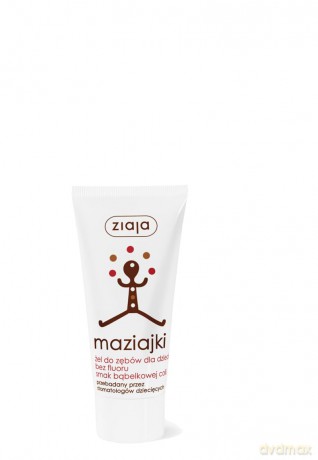 Ziaja Maziajki żel do zębów dla dzieci smak bąbelkowej coli [KOSMETYKI]