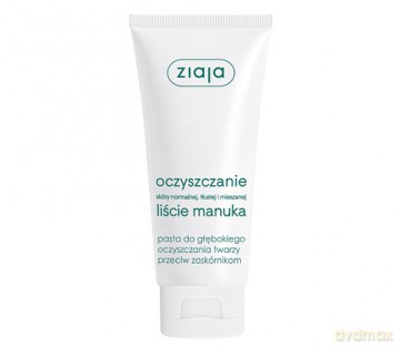 Ziaja Oczyszczanie Pasta do Głębokiego Oczyszczania Przeciw Zaskórnikom 75ml [KOSMETYKI]