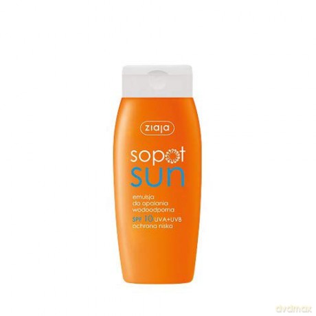 Ziaja Sopot Sun Emulska do opalania SPF 10 150ml [KOSMETYKI]