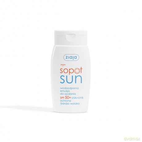Ziaja Sopot Sun Emulska do opalania SPF 50+ [KOSMETYKI]