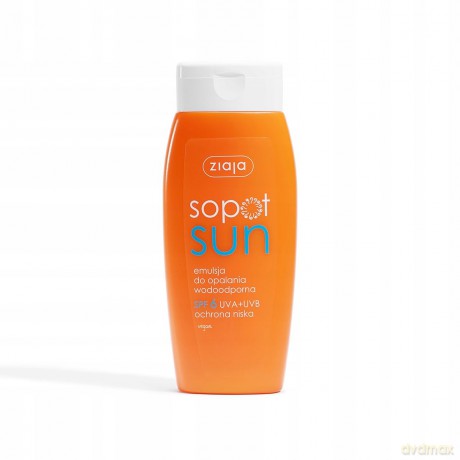 Ziaja Sopot Sun Emulska do opalania SPF 6 150ml [KOSMETYKI]