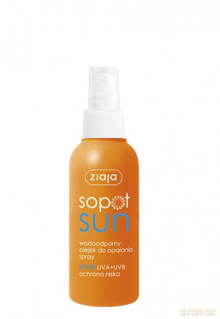Ziaja Sopot Sun Olejek do opalania spray SPF 6 [KOSMETYKI]