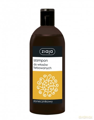 Ziaja Szampon do włosów farbowanych słonecznikowy 500ml [KOSMETYKI]