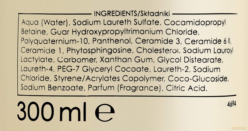 Ziaja Szampon intensywna Odbudowa Ceramidy 400ml [KOSMETYKI]