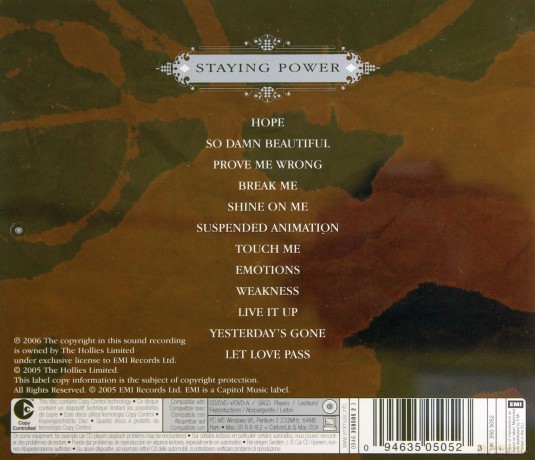 The Hollies: Staying Power [CD]