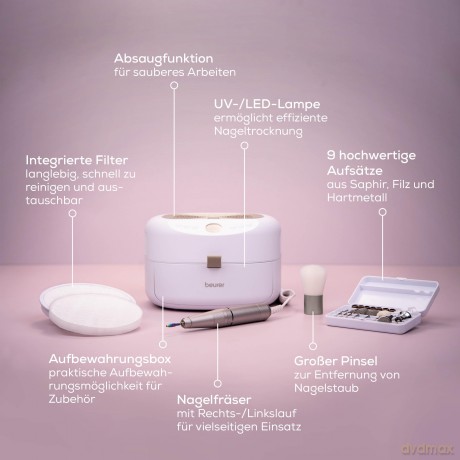 Manicure and pedicure set 3 in 1