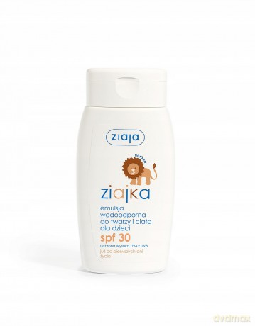 Ziaja Ziajka słoneczna emulsja dla dzieci SPF 30 [KOSMETYKI]
