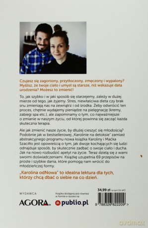 Karolina odNowa. 60 sposobów na młodość - Maciej Szaciłło, Karolina Szaciłło [KSIĄŻKA]