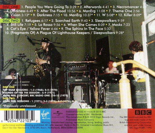 Van Der Graaf Generator: After The Flood - Van Der Graaf Generator At The BBC 1968-1977 [2CD]