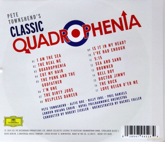 Pete Townshend: Classic Quadrophenia [CD]