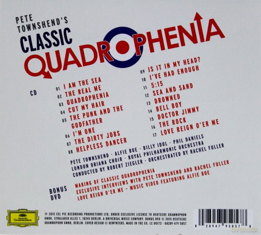 Pete Townshend: Classic Quadrophenia (Deluxe) [CD]+[DVD]