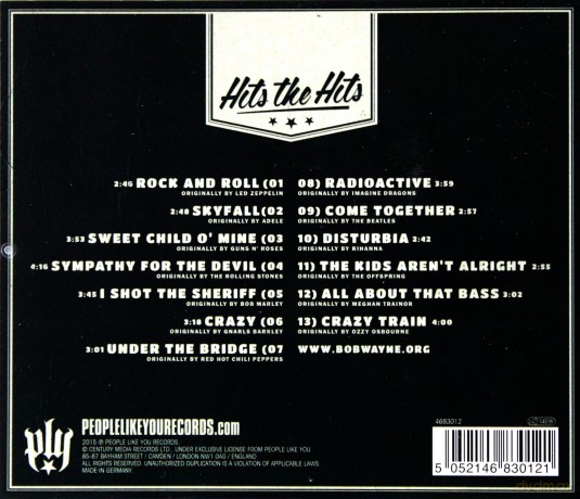 Bob Wayne: Hits The Hits [CD]
