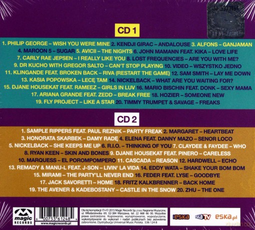 Eska: Hity Na Czasie Wiosna 2015 [2CD]