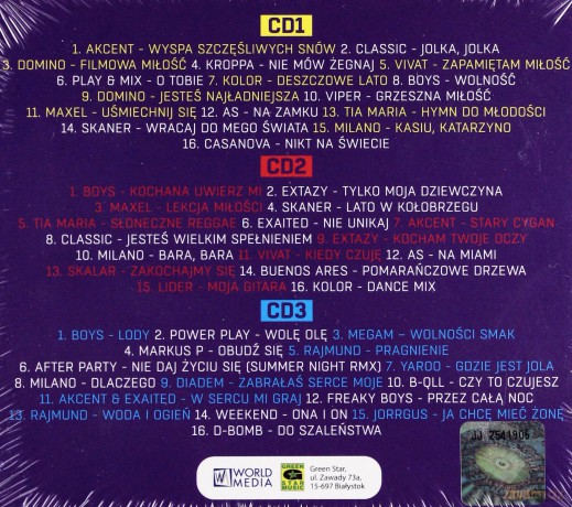 Najlepsze Hity Dla Ciebie - Disco Polo [3CD]