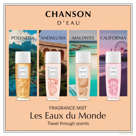Chanson D`Eau Peach - body and hair mist - Volume: 75 ml