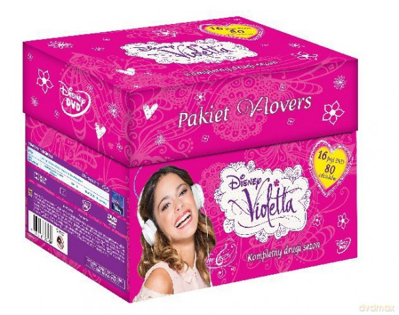 Violetta Sezon 2 Pakiet [BOX] [16DVD]
