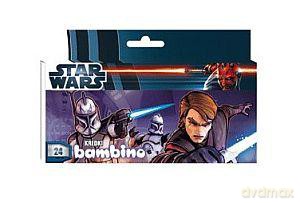 Kredki 24 kolory Clone Wars