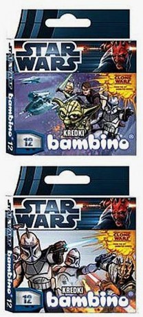 Kredki bambino 12 kolorów Clone Wars