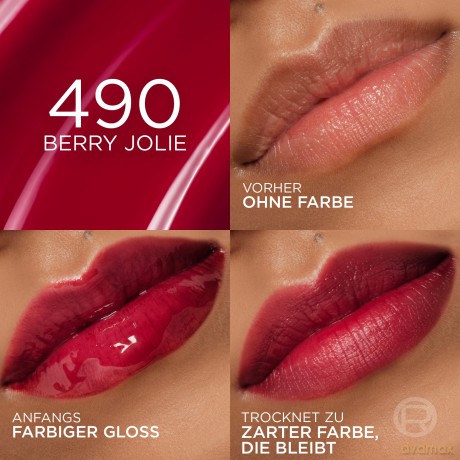 Tinting lip serum Hyaluron Tint Lip Stain Serum 5 ml - Shade: 490 Berry Jolie