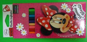 Kredki trójkątne 12 kolorów Minnie