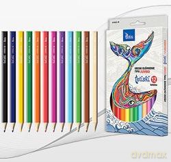 Kredki trójkątne Jumbo 6 kolorów KT002-JA