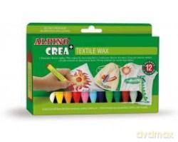 Kredki woskowe Crea+ Textile Wax