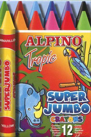 Kredki woskowe Super Jumbo Tropic