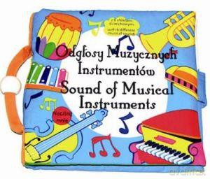 Książeczka interaktywna-odgłosy instrumentów muzycznych [KSIĄŻKA]