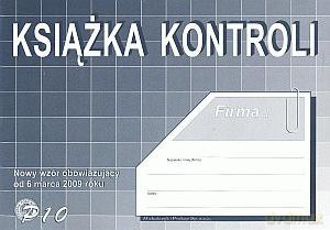 Książka kontroli A5