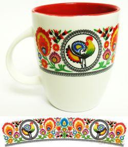 Kubek Folk Sofia 04 Czerwony