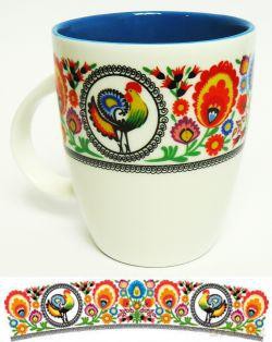 Kubek Folk Sofia 04 Niebieski