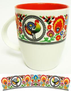 Kubek Folk Sofia 04 Pomarańczowy
