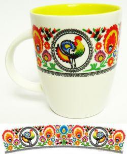 Kubek Folk Sofia 04 Żółty