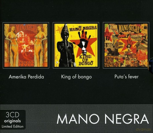 Mano Negra: Putha\'s Fever+King Of Bongo+Amerika Peri [3CD]