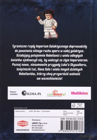 Lego Gwiezdne Wojny. Czas Rebelii. LNR 303 (Star Wars) [KSIĄŻKA]