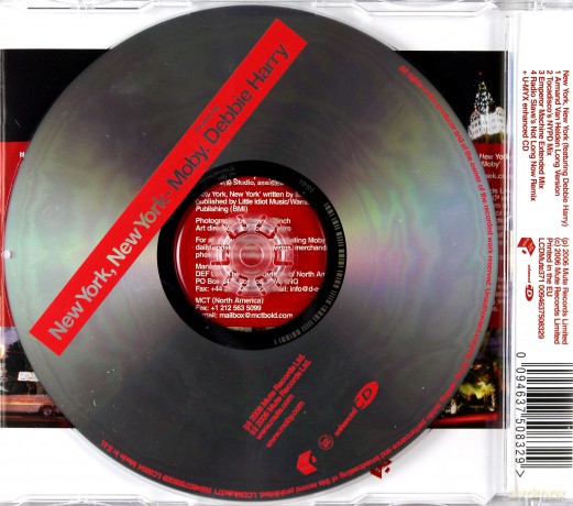 Moby: New York, New York (5 Tracks) [CD]