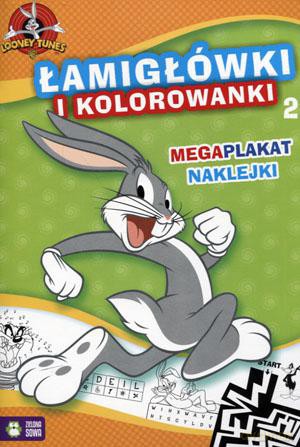 Looney Tunes. Łamigłówki i kolorowanki część 2 [KSIĄŻKA]