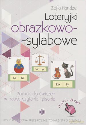 Loteryjki obrazkowo-sylabowe. Pomoc do ćwiczeń w nauce czytania i pisania [KSIĄŻKA]