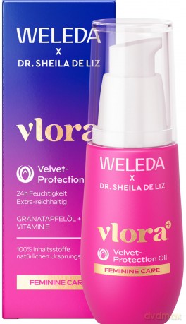 Protective oil care for the intimate area Vlora+ Velvet Protection Oil 30 ml