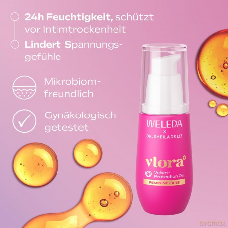 Protective oil care for the intimate area Vlora+ Velvet Protection Oil 30 ml