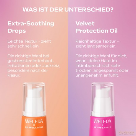 Protective oil care for the intimate area Vlora+ Velvet Protection Oil 30 ml