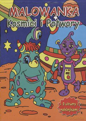 Malowanka Kosmici i potwory [KSIĄŻKA]