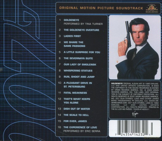 007 Goldeneye-Remastered+Bonus Track soundtrack [CD]
