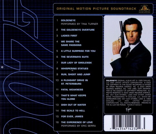 007 Goldeneye-Remastered+Bonus Track soundtrack [CD]