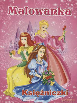 Malowanka Księżniczki [KSIĄŻKA]