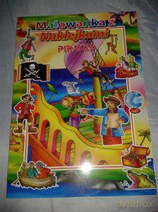Malowanka z naklejkami. Pirates [KSIĄŻKA]