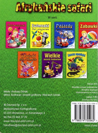 Małe baje. Afrykańskie safari [KSIĄŻKA]