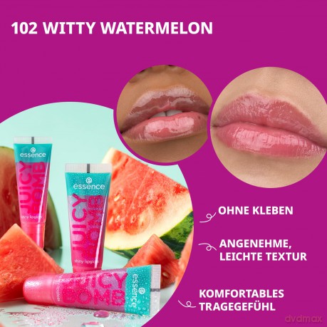 Lip gloss Juicy Bomb (Shiny Lipgloss) 10 ml - Shade: 102 Witty Watermelon